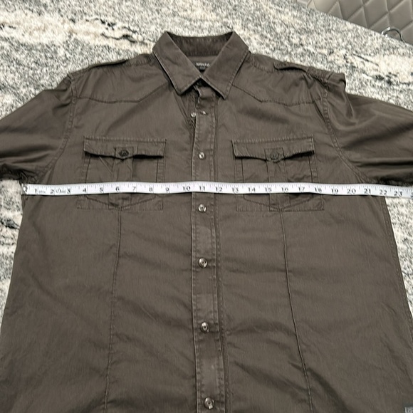 RW&CO size L, rifle green colour, shirt zip up jacket with snap closures - Picture 5 of 16